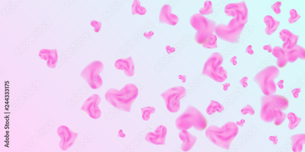 Hearts of confetti for valentines day Hearts of confetti for valentines day