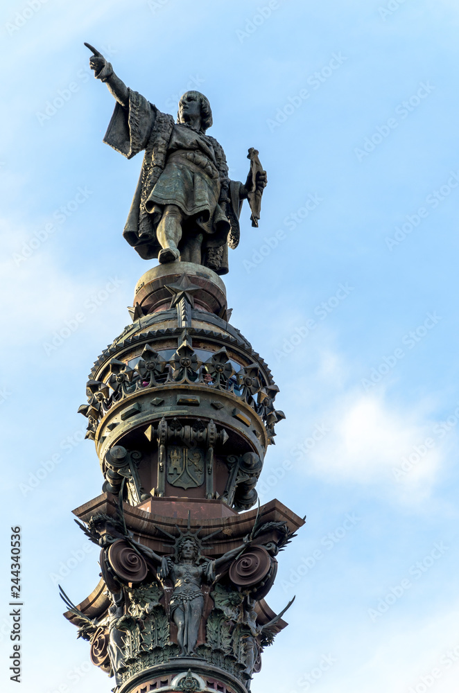 Kolumbus Statue in Barcelona Kolumbus Statue in Barcelona