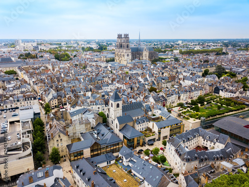 Photos Orleans aerial panoramic view, France