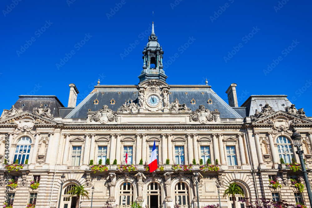 Town hall in Tours, France