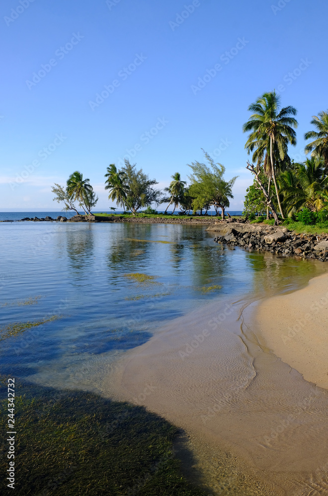 Coastline and beach, Sainte Marie Island, Madagascar Coastline and beach, Sainte Marie Island, Madagascar