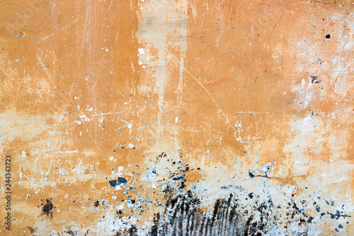 Old grunge red brown wall background