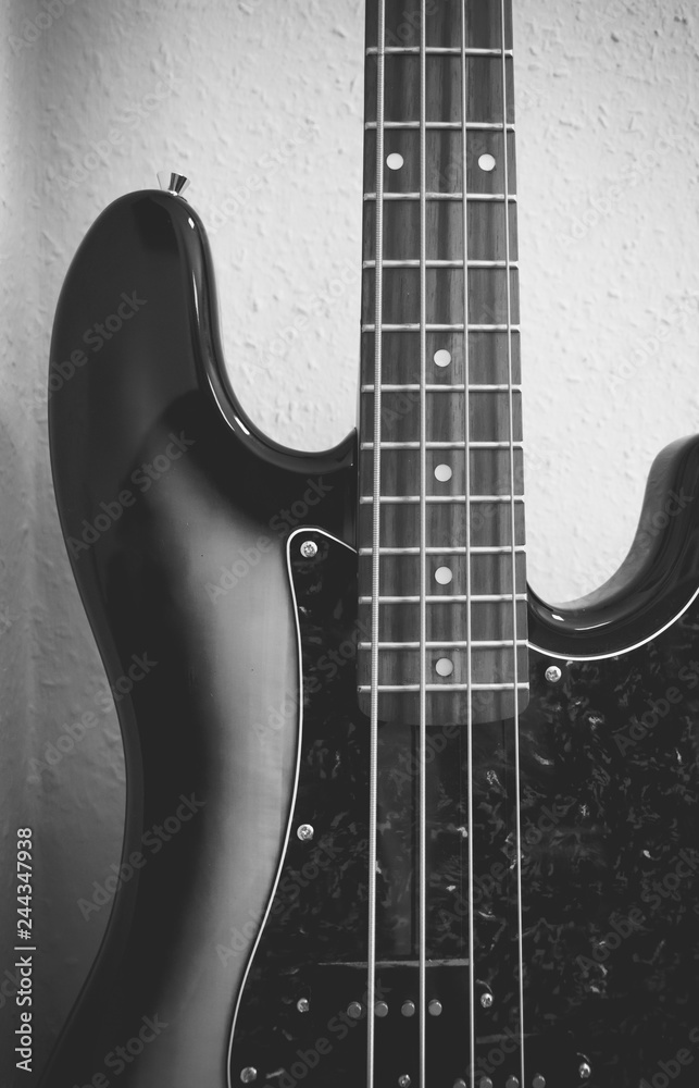 Fototapeta premium electric guitar in closeup