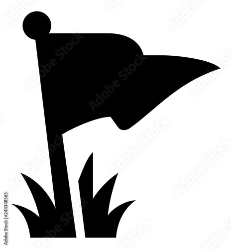 Flag Pennant Vector Icon.eps
