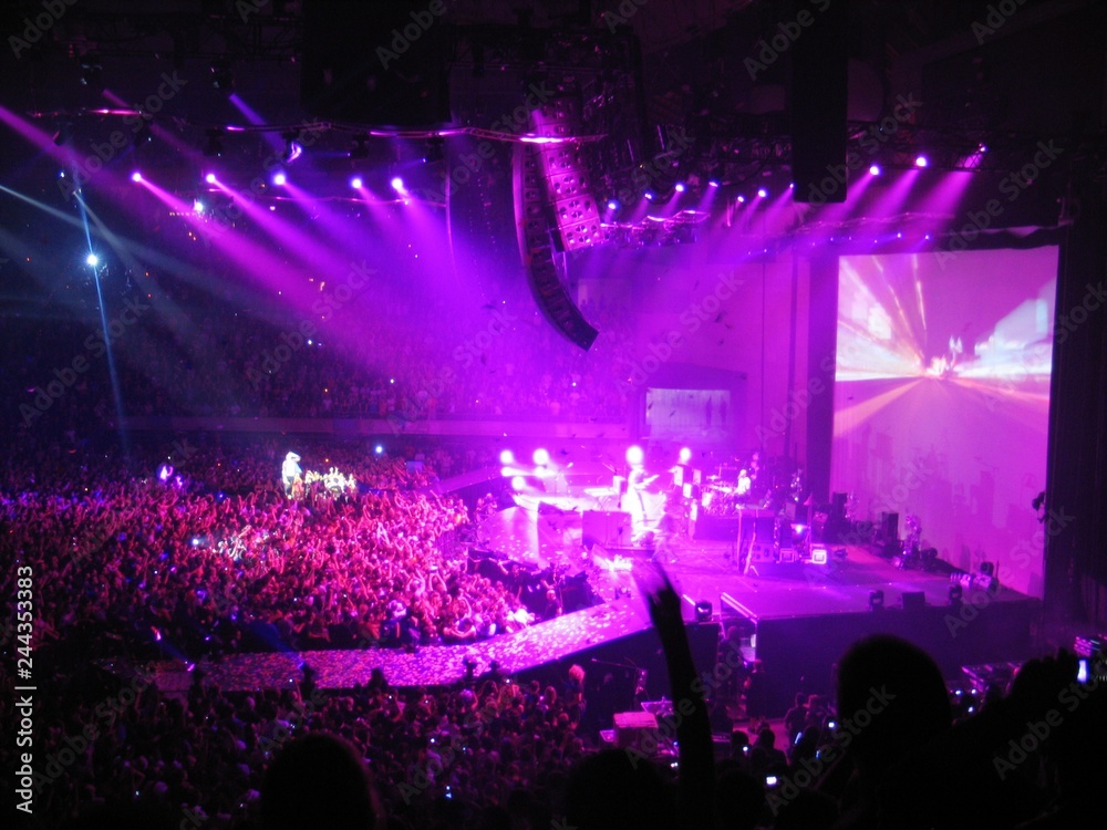 Obraz premium Music concert in Barcelona. Spain