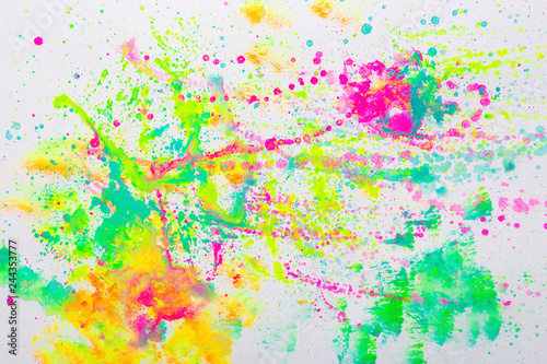 Cute colorful creative abstract art.