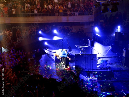 Music concert in Barcelona. Spain photo