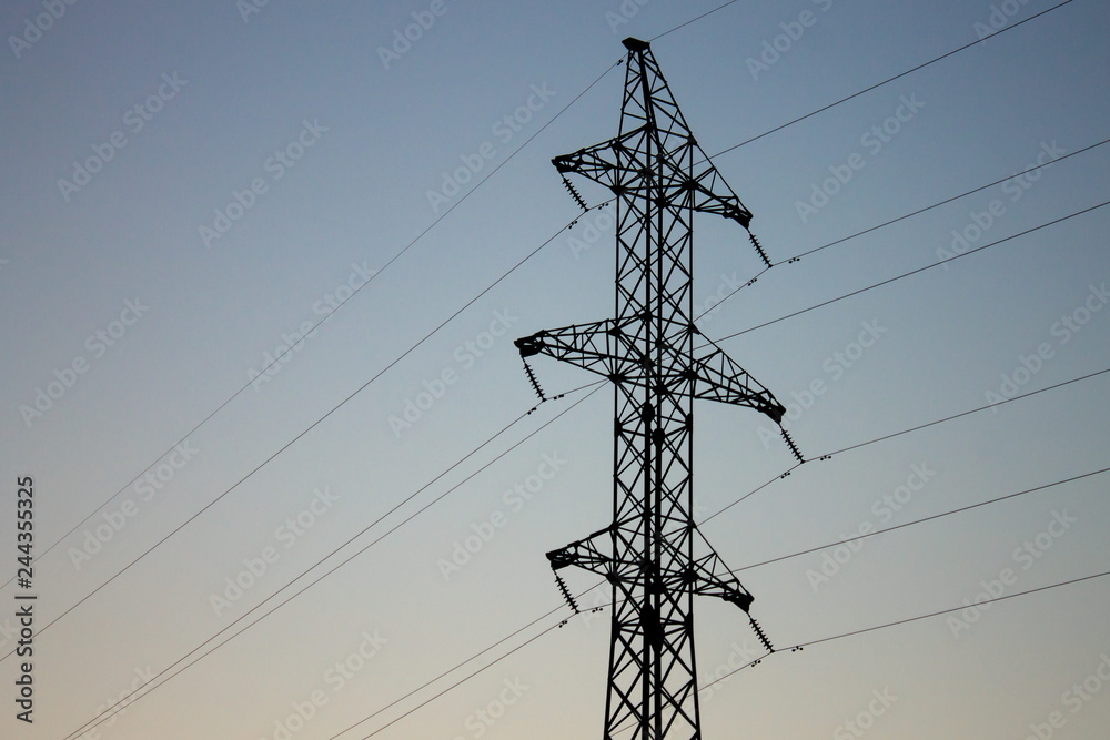 power transmission tower