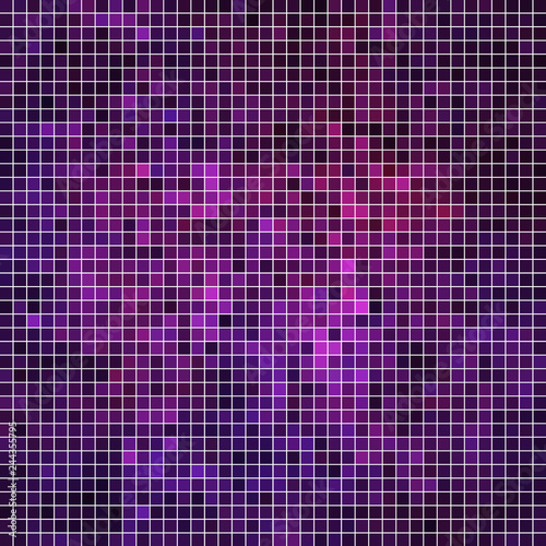 abstract vector square pixel mosaic background
