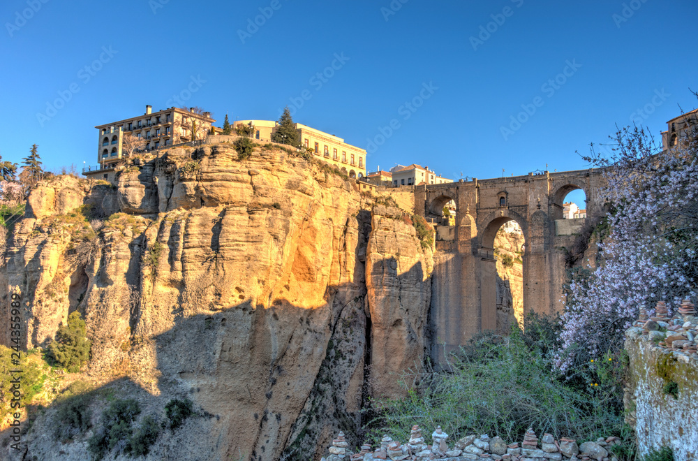 Picturesque city of Ronda, Andalusia, Spain