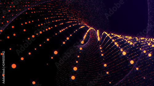 Abstract Spiral Background