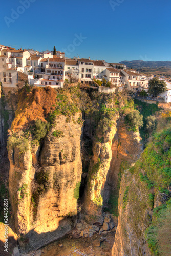 Fototapeta Naklejka Na Ścianę i Meble -  Picturesque city of Ronda, Andalusia, Spain