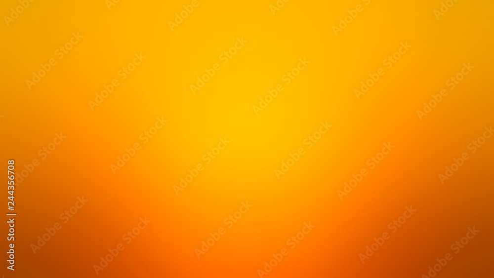 Abstract orange gradient blur background