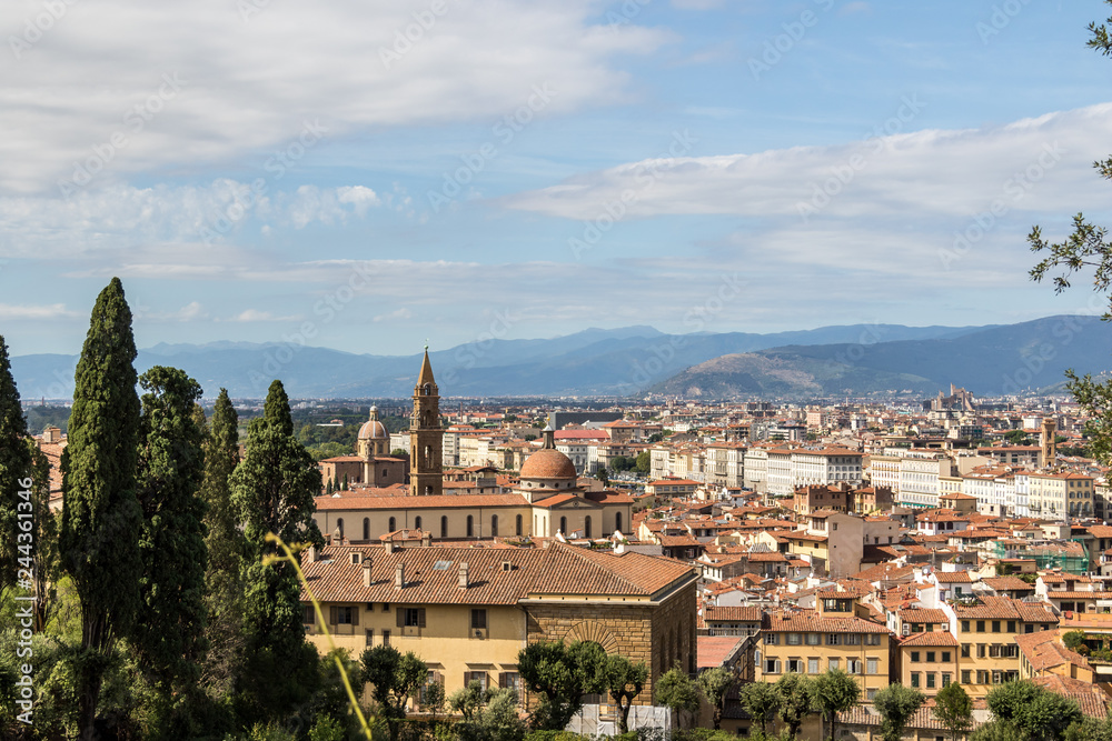 View of Florence from Boboli Gardens