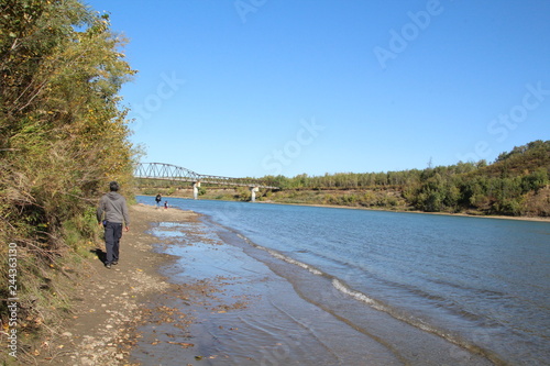 Ripples On The River, Buena Vista Park, Edmonton, Alberta photo