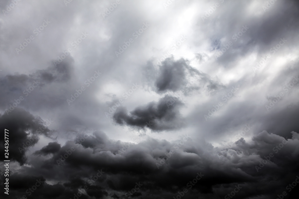 Fototapeta premium Storm Clouds Background