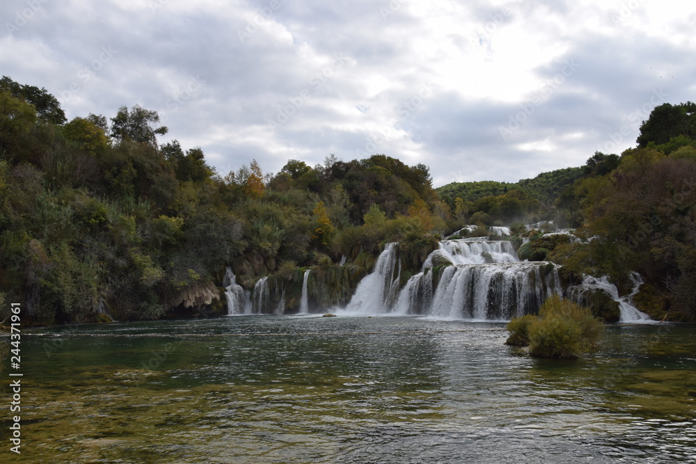 Fototapeta premium Park Narodowy Krka w Chorwacji