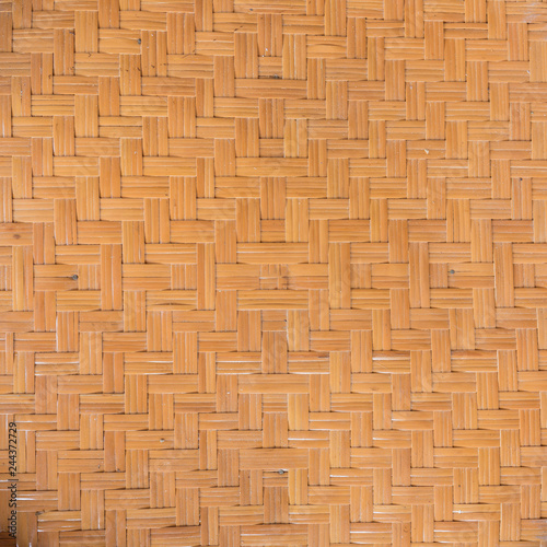 Bamboo weave texture background.