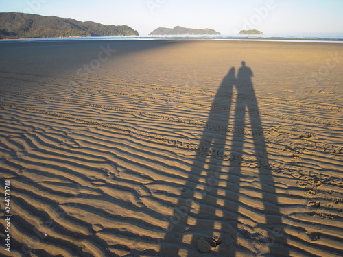 Sunset at the beach