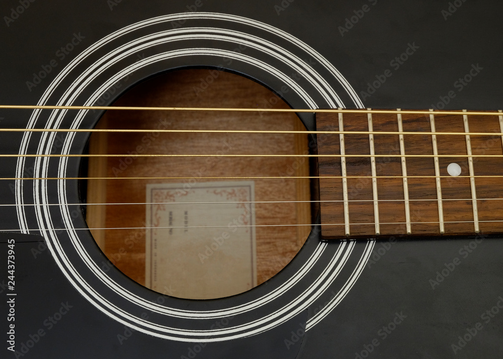 Obraz premium acoustic guitar 