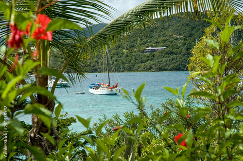 British Virgin Islands View From Marina Cay