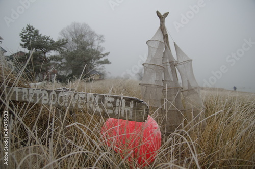 Fischreusen an der Ostsee photo