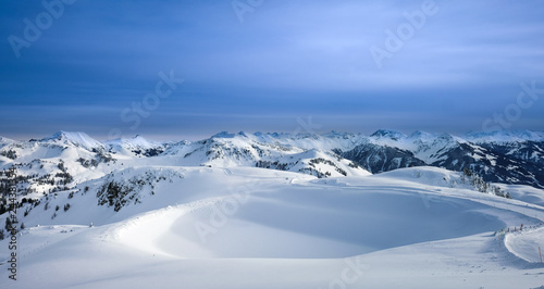 Alps Panorama landscape view © gguy