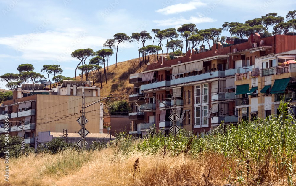 Village of Alella in Barcelona