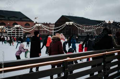 A la patinoire photo