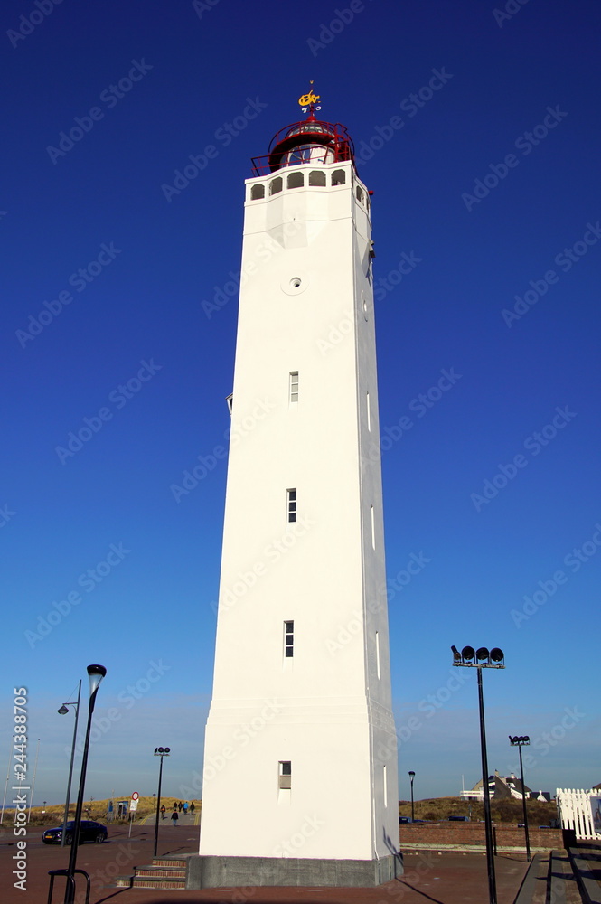 Lighthouse of Noordwijk, the Netherlands.