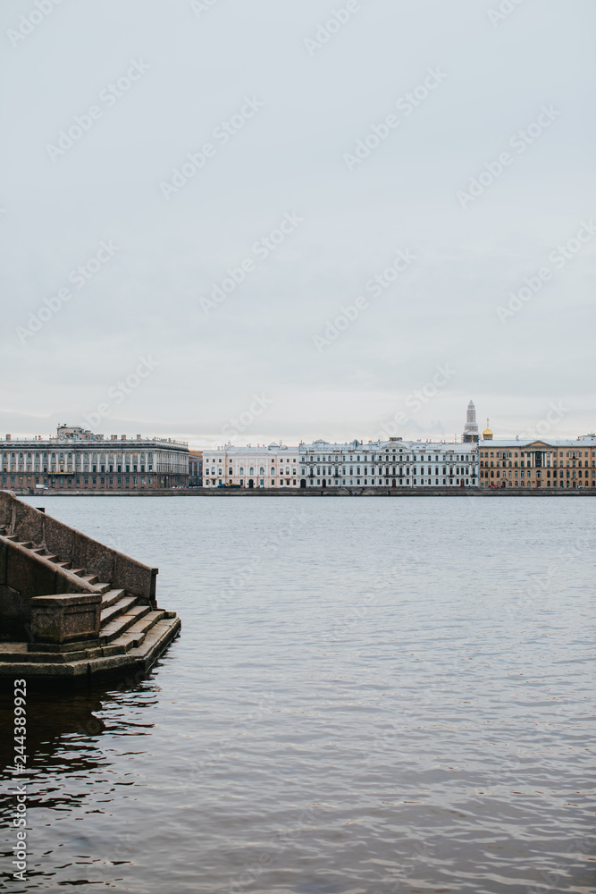 Paysage de Saint Petersbourg
