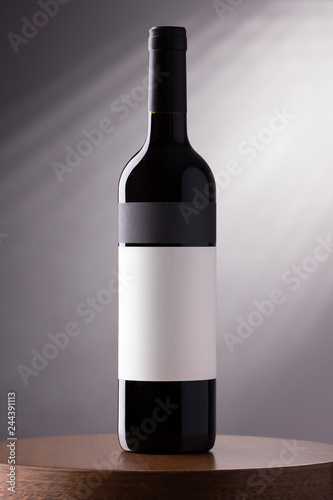 bottle of red wine