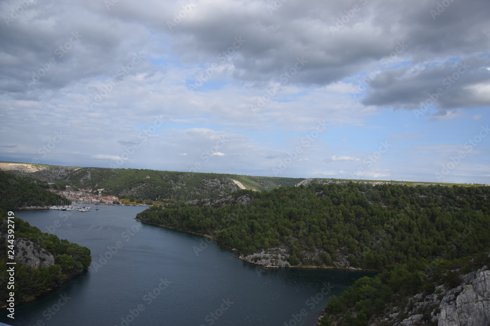Obraz premium National park Krka in Croatia