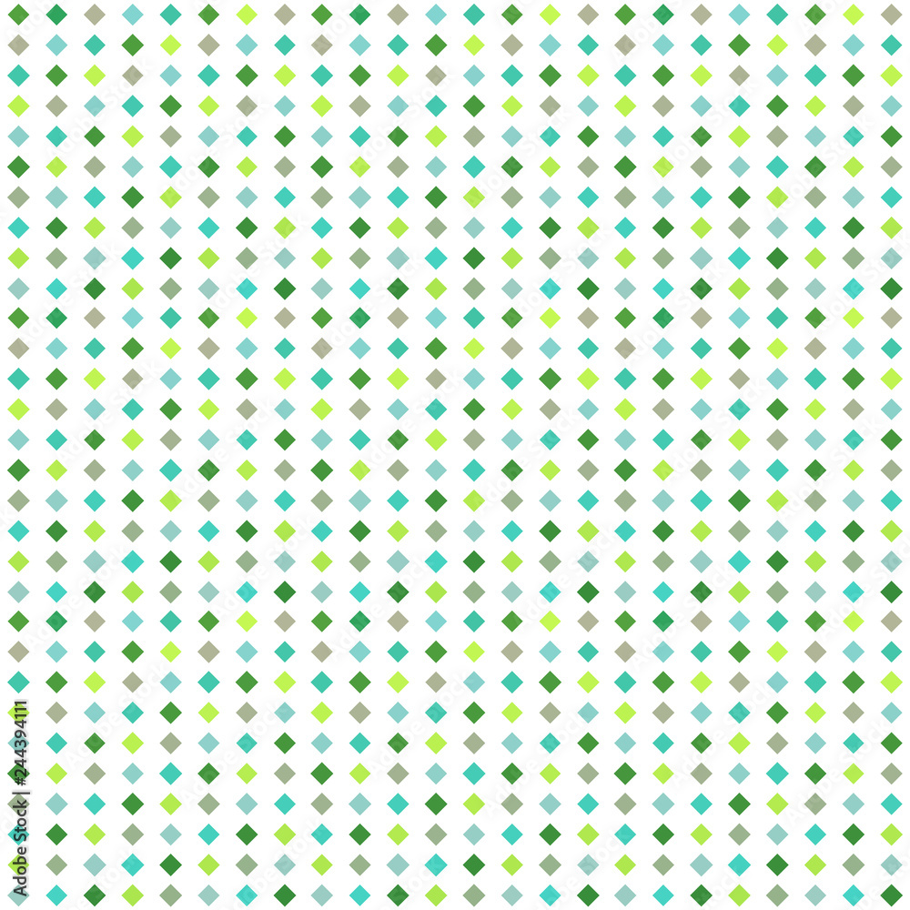 Abstract seamless pattern background with multicolored various rhombuses.