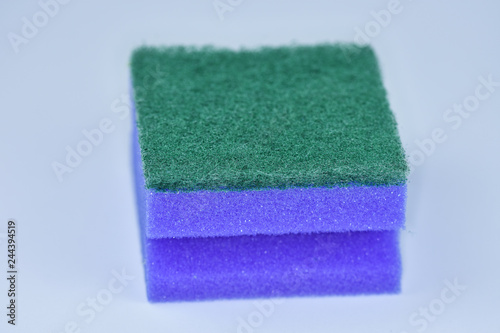  blue kitchen sponges