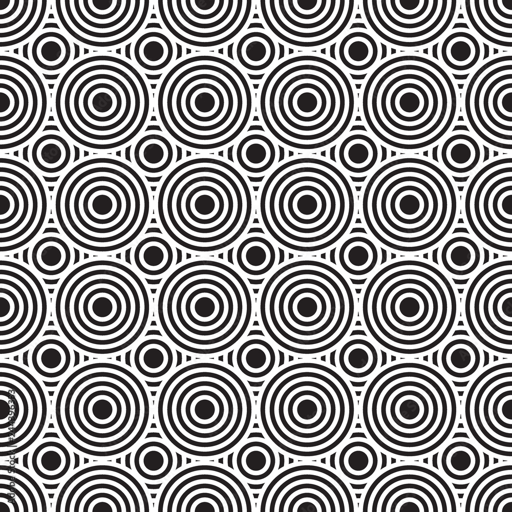 Black and white circles Black and white circles