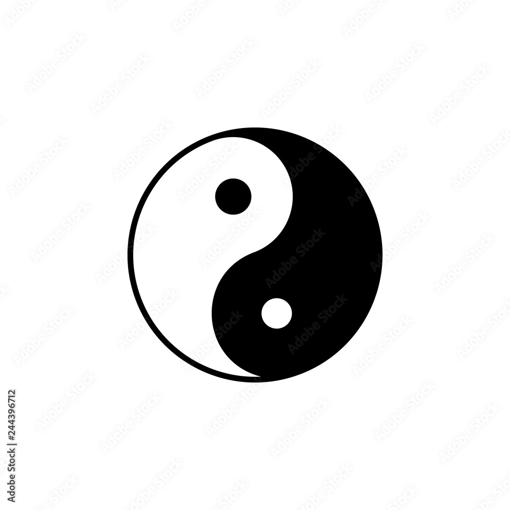 religion symbol, yin yang icon. Element of religion symbol illustration. Signs and symbols icon can be used for web, logo, mobile app, UI, UX religion symbol, yin yang icon. Element of religion symbol illustration. Signs and symbols icon can be used for web, logo, mobile app, UI, UX