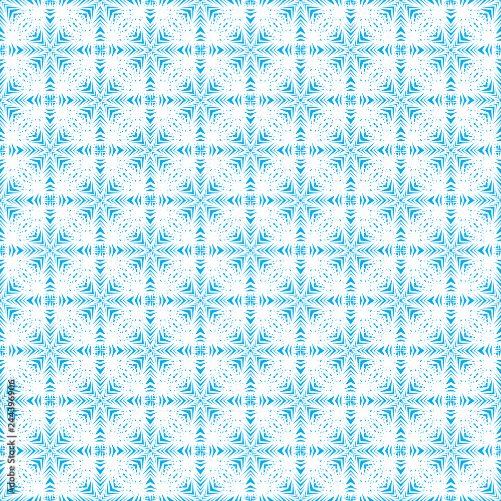 Winter snowflakes seamless pattern Winter snowflakes seamless pattern