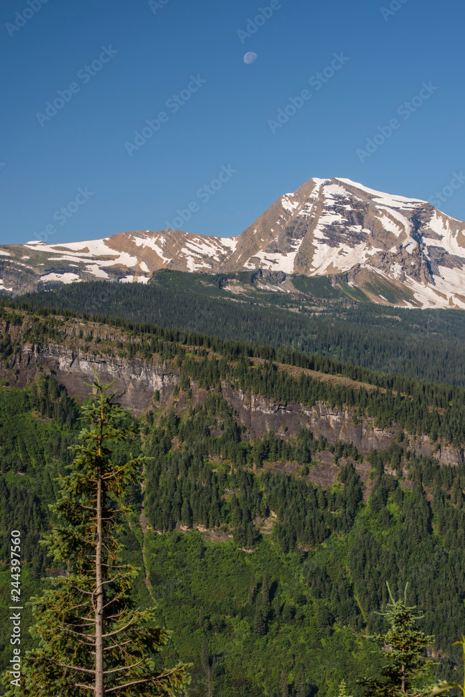 view of mountains