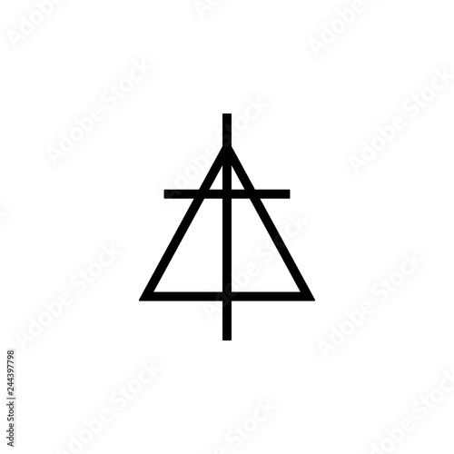 religion symbol, Christian reformed church icon. Element of religion symbol illustration. Signs and symbols icon can be used for web, logo, mobile app, UI, UX