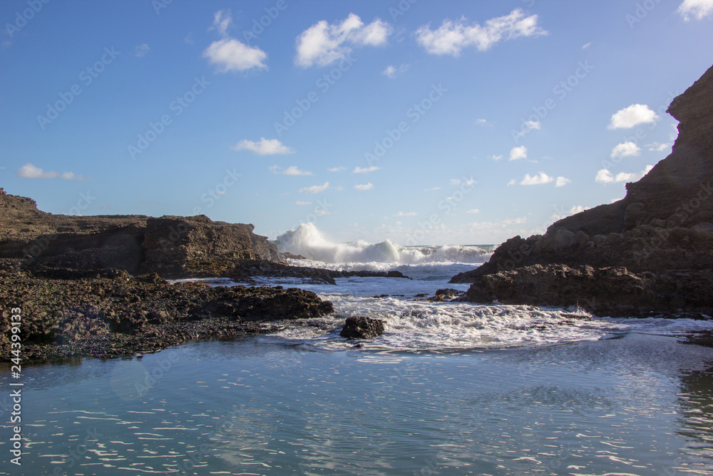 Piha Beach in Neuseeland