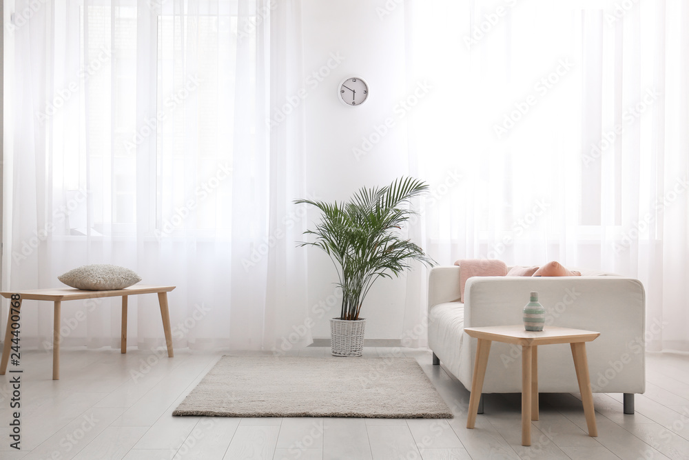 Beautiful interior of modern room Beautiful interior of modern room