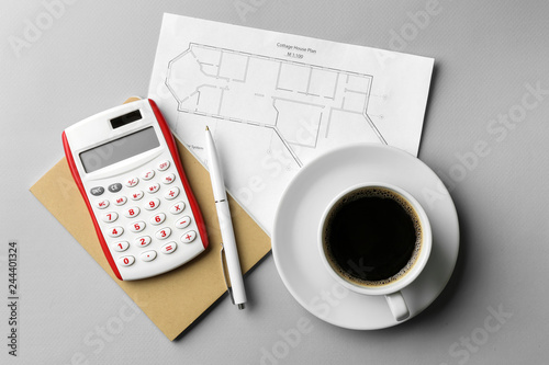 Project of house, calculato...