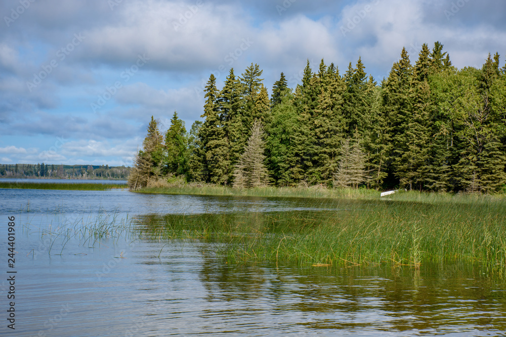 island on a lake island on a lake