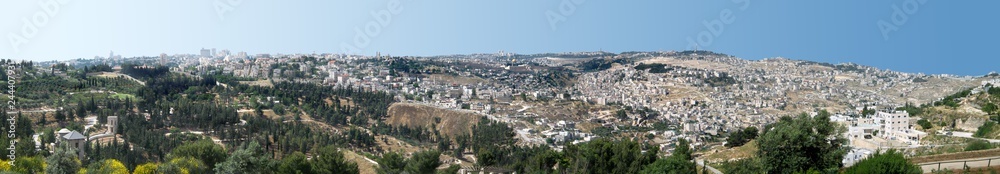 The panoramic view of Jerusalem • Israel