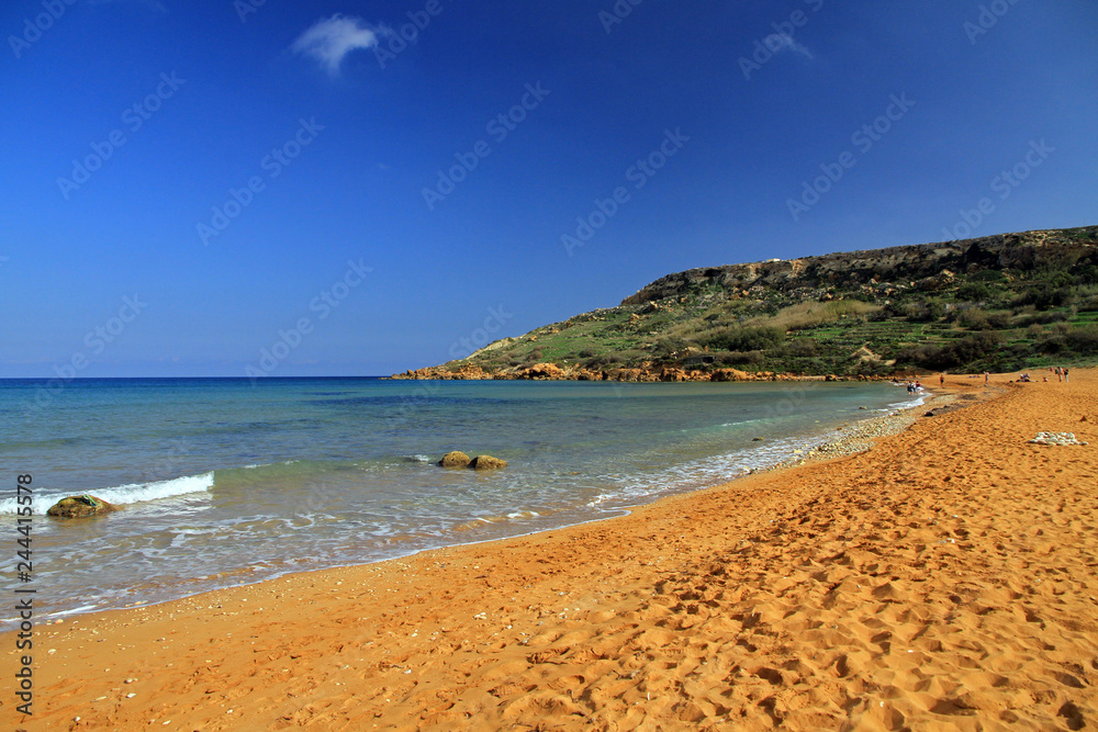 Ramla Bay, Gozo, Malta