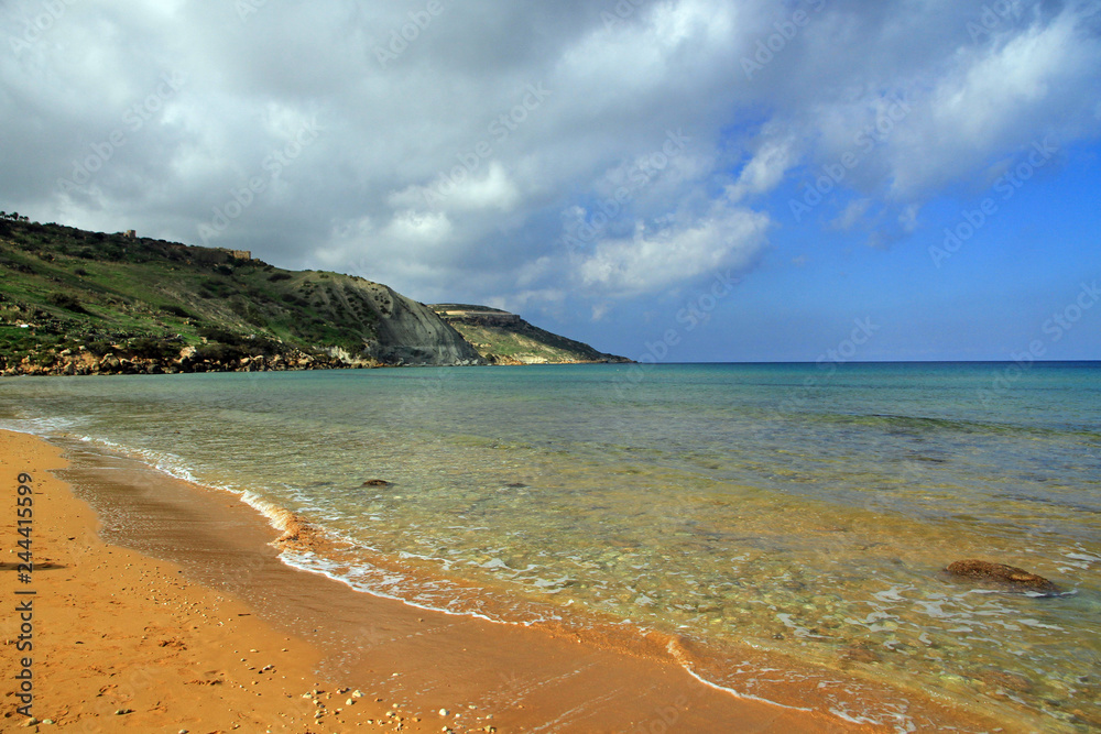 Ramla Bay, Gozo, Malta