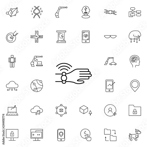 smart watch icon. New Technologies icons universal set for web and mobile
