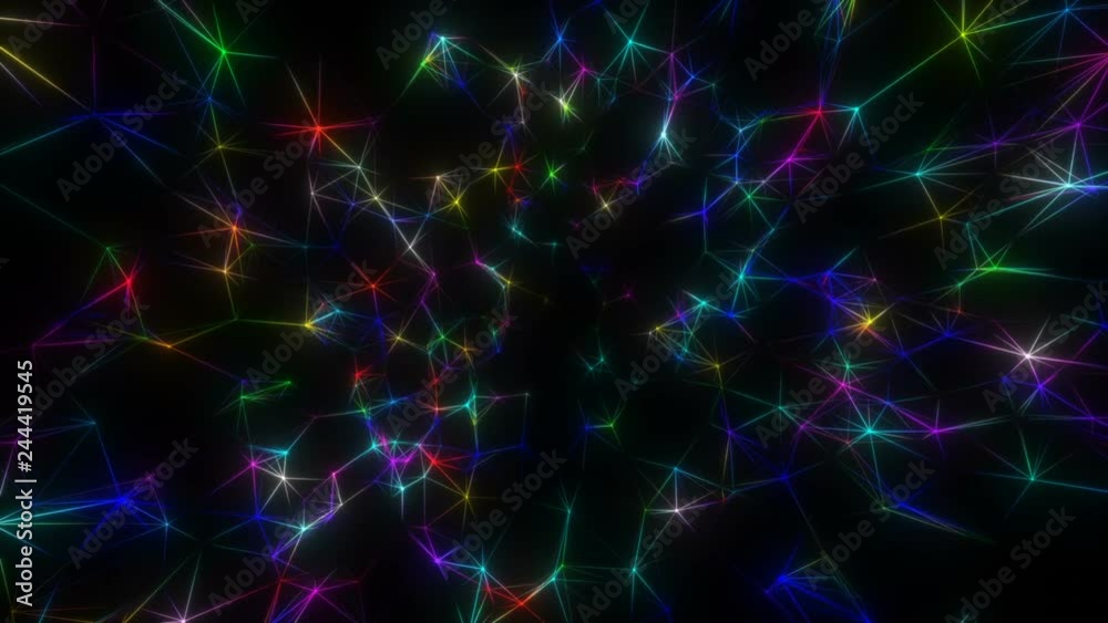 Recalculation of color particles.Abstract space background, geometry surfaces, lines and points. Abstract tunnel grid. Can be used as digital dynamic wallpaper, technology background.Seamless loop. Recalculation of color particles.Abstract space background, geometry surfaces, lines and points. Abstract tunnel grid. Can be used as digital dynamic wallpaper, technology background.Seamless loop.