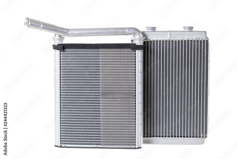 Fototapeta premium Engine cooling radiators